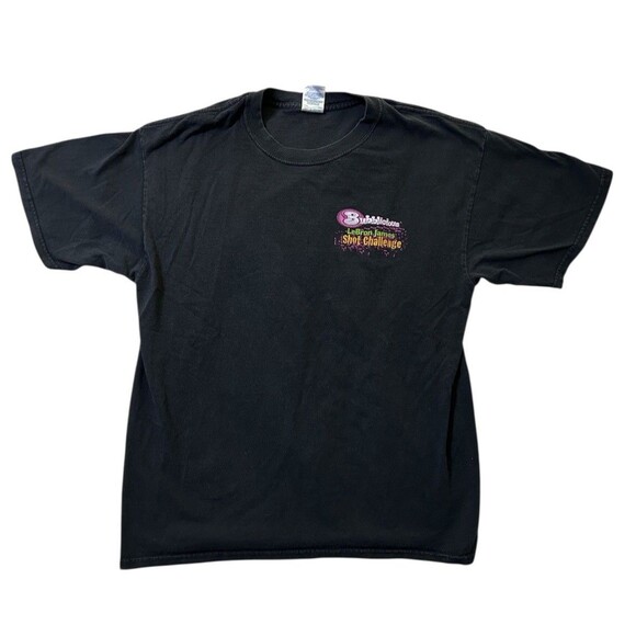 Vintage LeBron James Bubblicious Shot Challenge Referee Tee Shirt Large - Picture 1 of 7